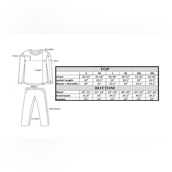 NWT Men’s Full Zip Hooded/Jogger Two Piece Set- Red - Picture 3 of 3